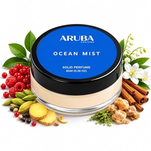 Set of 3 Alcohol Free, Ocean mist | Oudh | Musk Solid Perfumes | Wax Perfumes for Men & Women | Cologne | Strong & Lasting Fragrance | Gifting Pack for Him & Her 4