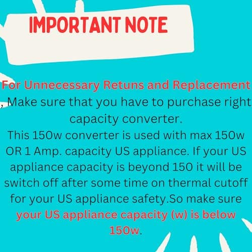 Axvolt 220V/240V to 110V/120V Step Down Voltage Converter Transformer – 150W Travel-Friendly for US & Japan Appliances in India | Compact Copper Transformer | White 5