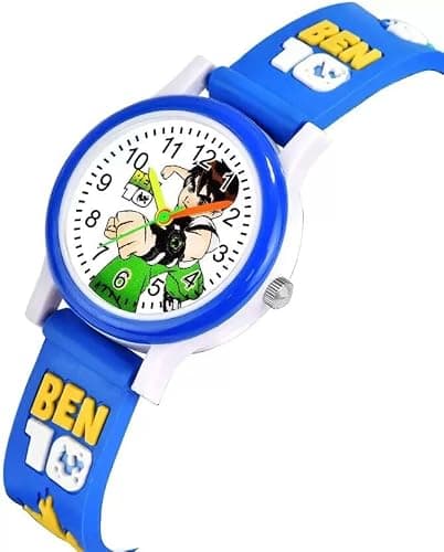 SELLORIA Silicone White Dial Cartoon Watch Series Analogue Kids Watch (Blue, Blue, Rubber) 3