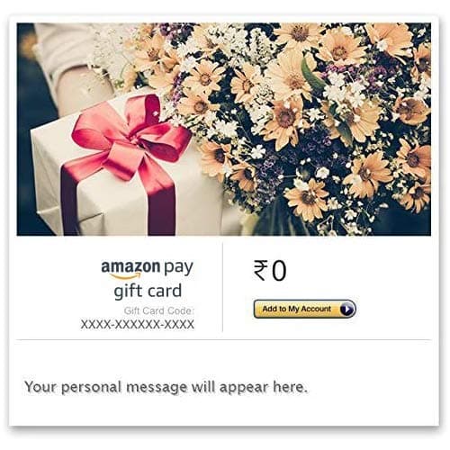 Gift and Flowers - Amazon Pay eGift Card