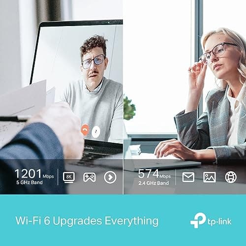 TP-Link WiFi 6 Wireless USB Adapter (Archer TX20U)- AX1800 2.4G/5G Dual-Band Wireless Network Transceiver Adapter for Desktop PC, OFDMA, MU-MIMO, WPA3, USB 3.0, Supports Windows 11/10 4