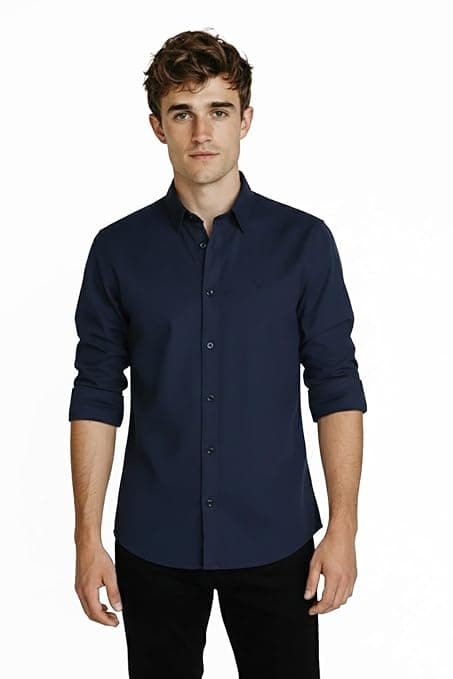 Allen Solly Men’s Casual Shirt | Regular Collar | Soft Breathable Fabric | Everyday Smart Casual Wear