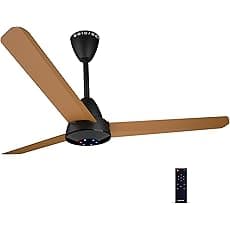 Colorbot Stella BLDC Ceiling Fans 1200mm | BEE 5 Star Rated 370 RPM | Savings up to 65% | Remote Control (Boost, Timer, LED, Reverse Mode) | 4 Years Warranty (Caramel Brown)