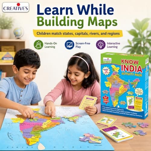 Creative Educational Aids P. Ltd. Wildlife Educational Games & Puzzle , 60 Piece, Multicolour 4