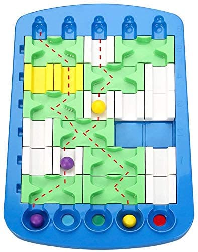 Chocozone Finding Routes Brain Teasers IQ Puzzle and STEM Toy Logic Game Educational Toys for 6 Years Old Boys & Girls Board Game (Logic Puzzle)
