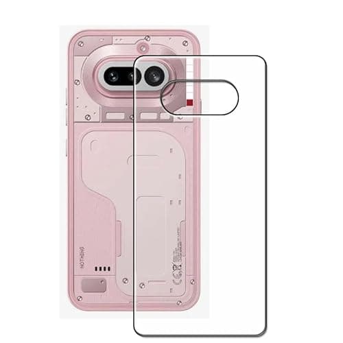 Poulang Back Tempered Glass Screen Protector Compatible forNothing Phone 4a with Edge to Edge Coverage and Easy Installation kit.