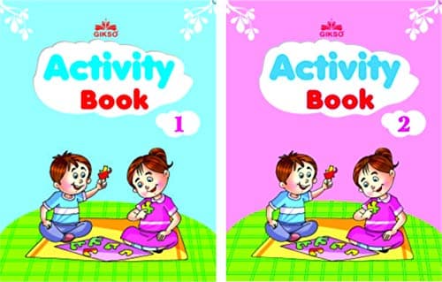 GIKSO Combo of Activity Books – 1 and 2 for Kids Age 3-7 Years Old Pack of 2 Books | Brain Booster