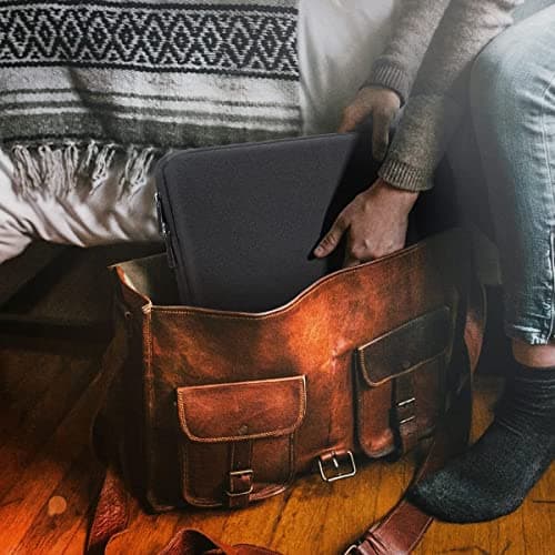 Dynotrek Feeder 17.3 inch Laptop Sleeve Case Cover Pouch, Computer Bag Compatible with HP Pavilion Envy Dell Lenovo IdeaPad LG Gram MSI ASUS Notebook Razer Blade Pro 17, Charcoal Black 5