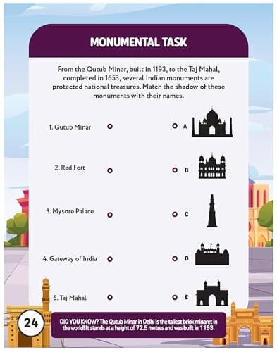 Hello India! Fun India Activity Book: Important Dates and Events 5