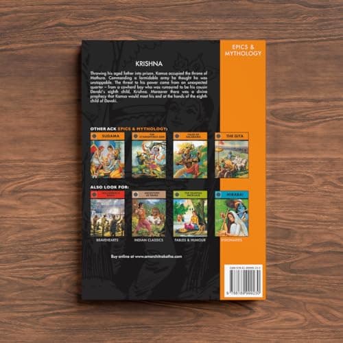 Krishna – Tales from Indian Mythology | Illustrated Storybook for Children | Comic Book Set for Beginners & Early Readers | Amar Chitra Katha 2