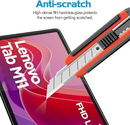 VERTUS® Premium Tempered Glass Screen Protector for Lenovo Tab M11 11 inch with Anti-Scratch & Smudge Proof Coating 4