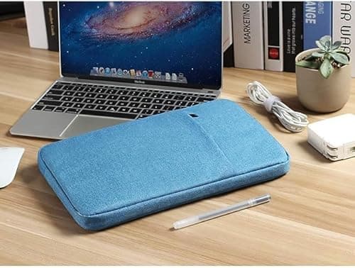 Dynotrek Pro 11.6 12.9 inch Laptop Sleeve Case Cover Pouch Tablet Bag Handbag Compatible for Most Apple Samsung Microsoft HP Asus Lenovo Asus Acer Dell, Royal Blue 3