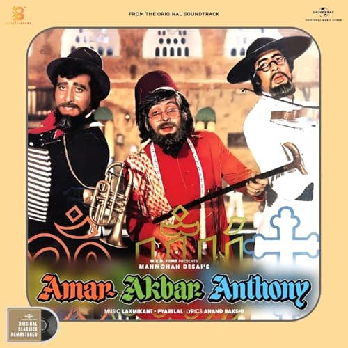 AMAR AKBAR ANTHONY LP Vinyl Record ( LAXMIKANT PYARELAL)