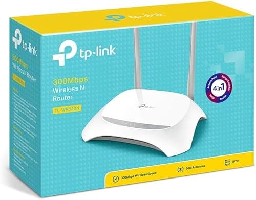 TP-Link TL-WR850N N300 Wi-Fi Router | 300 Mbps Wireless Speed | 2.4GHz Single Band | Easy Setup | IPv6 Support | Parental Controls | Guest Network | Ideal for Home & Small Office 5
