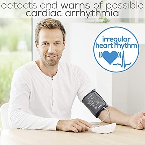 Beurer BM 27 Upper Arm Blood Pressure Monitor With Cuff Position Control And The Automatic Incorrect Usage Message With German Technology, White 4