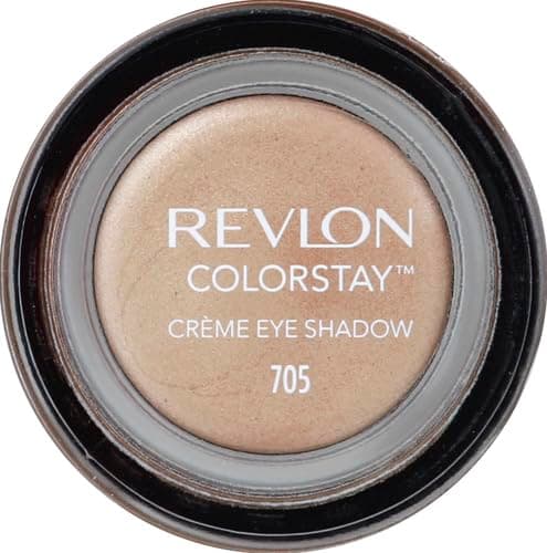 REVLON Colorstay Crème Glossy Eye Shadow Powder, Crème Brulee 5.2G, Beige 2