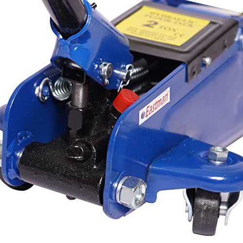 Eastman Hydraulic Floor Jack, Ton- 2 High Profile, Heavy Duty Steel Construction Light Weight Ideal for Car & Truck Repair, Tire Change and Garage Use (E-3017) 2