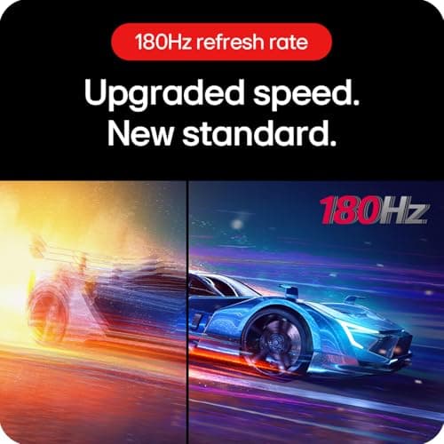 LG 24GS60F 60.5 cm(24 Inch) UltraGear FHD(1920x1080) IPS Gaming Monitor, 1ms, 180Hz, HDR10, sRGB 99%(Typ.), NVIDIA G-SYNC Compatible, AMD FreeSync, Anti-Glare, HDMI, DP, HP Out, Tilt Adjustable, Black 5