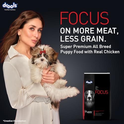 Drools Focus Puppy Super Premium Dog Food, 3kg 3