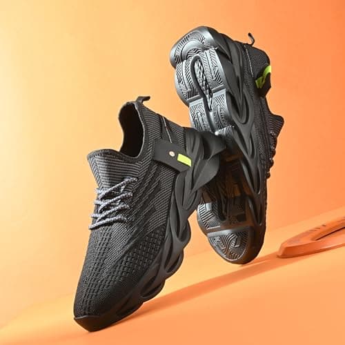 Cruiser Sneaker for Men | Lightweight & Stylish | Breathable Mesh Lace-Up Shoes | Casual Wear, Gym, & Street Style 2644-1 3