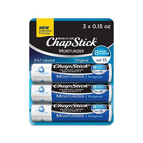 Chapstick Lip Pack Moisturizer-3, White