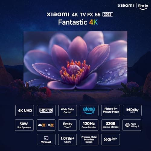 Xiaomi 138 cm (55 inch) FX Ultra HD 4K Smart LED Fire TV L55MB-FIN 2
