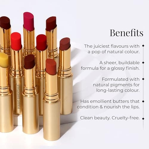 Forest Essentials Tinted Plumping Lip Serum Misri Cardamom | Natural Glossy Lip Tint with Natural Colour & Flavours | Clean, Cruelty-Free Makeup 2