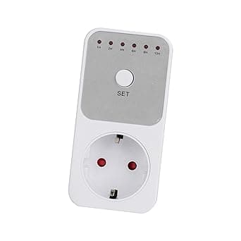 bnf®Timing Socket Wall Plug Time Switch 220V Intelligent Socket for Lamps Travel|Home & Garden | Home Improvement | Heating Cooling & Air