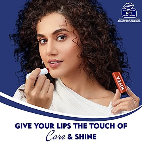 NIVEA Lip Balm, Pomegranate Shine, 4.8g and NIVEA Lip Balm, Fruity Watermelon Shine, 4.8g 3