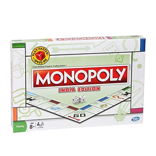 MONOPOLY India Edition Game, Board Game & Puzzles for Families and Friends, Toys for Kids, Boys and Girls Ages 8 and Up, Fantasy Gameplay, Strategy Board Game 4