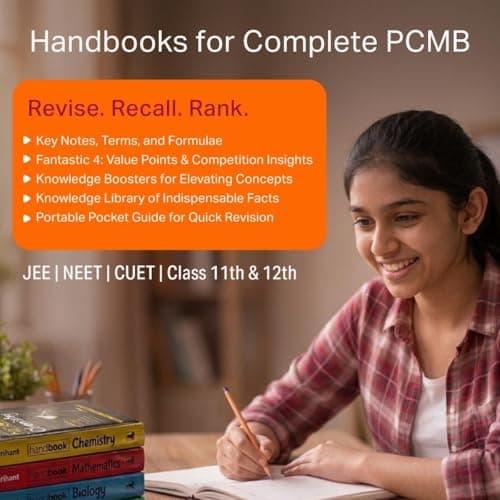 Arihant Handbook Chemistry For Class 11–12 | With Quick Revision Guide | JEE, CBSE, Medical & Engineering Exams 2026-2027 | With Value Points,Competition Insights & Knowledge Boosters & Library 4