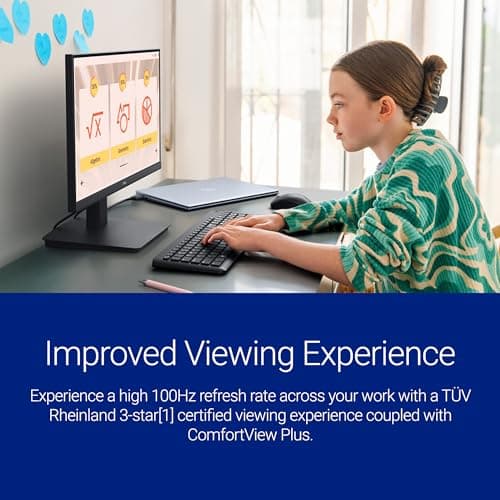 Dell SE2225HM 21.5"/54.6cm FHD, 100Hz Refresh, VA Panel, 5ms Response, Tilt Adjust, 3000:1 Contrast, 250 cd/m2, Ports: HDMI, DP 1.2, VGA, TÜV Rheinland 3-Star Eye Comfort, Ultra-Thin bezels Monitor 5