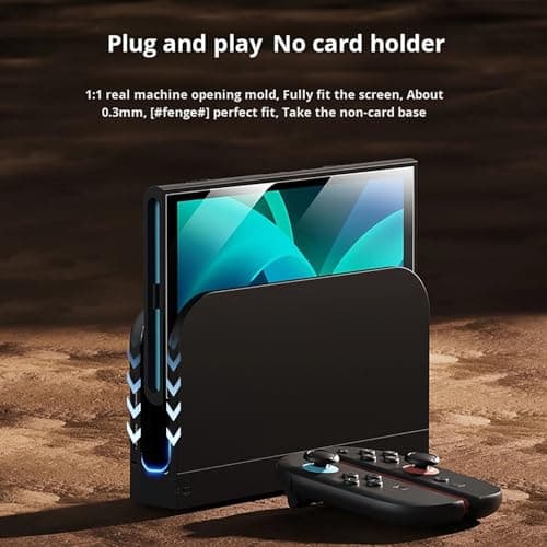 OIVO INDIA Tempered Glass Screen Protector for Nintendo Switch2, 8.7'' Automatic Calibration/Anti-Scratch/Case Friendly & Bubble Free, Protective Ultra Slim Game Console Screen Protector 6