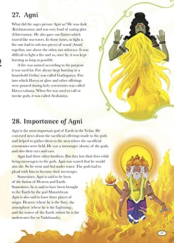 365 Stories from the Vedas: The Upanishads and the Puranas - Indian Mythology Storybook for Kids | Ancient Indian Wisdom | Spiritual Tales | Life Lessons | Colourful Illustrated for Children 5