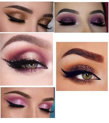 URBANMAC Highly Pigmented Mesmereyes Smoky Eyes, 16-Color Eyeshadow Palette | Multicolor | Matte Finish | Shimmery Eye Shadow Palette(2) 5