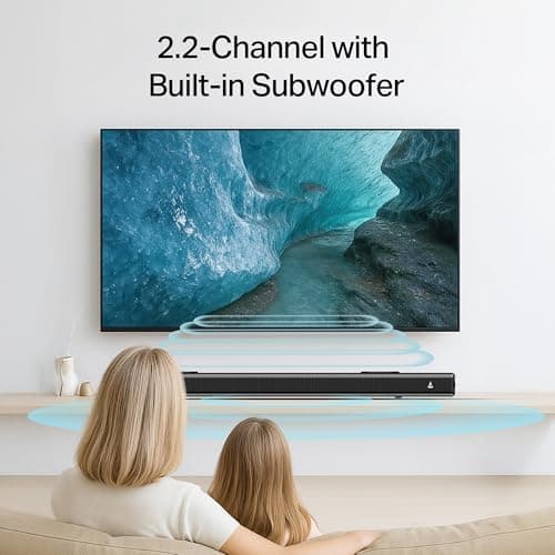 Boat Aavante 2.2 1400, 140W Signature Sound Built-in Subwoofer, 2.2CH, Multiple Ports, EQ Modes, Remote Control, Bluetooth Sound bar, Home Theatre Soundbar Speaker (Premium Black) 4