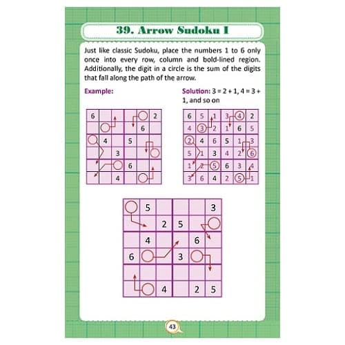 GIKSO 100 Maths Puzzles Book - Brain Boosting Mathematical Activities for Age 7+ Years Old Kids | Multi Color Game Book (English) - Reprinted 2023 (Revised Edition, 2020) 3
