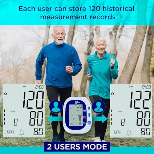K-Life Model Bpm-104 Fully Automatic Digital Electronic Blood Pressure Checking Monitor, Bp Moniter - White 4