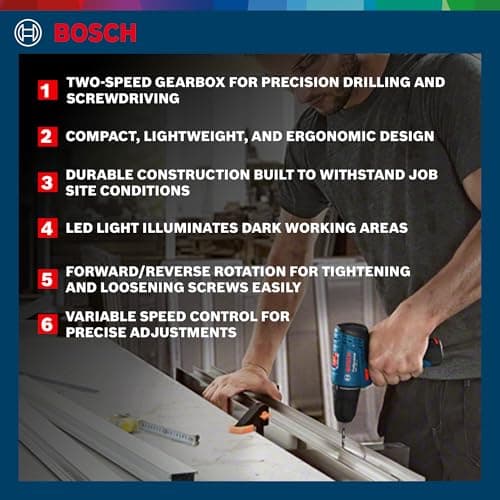 BOSCH GSR 120-Li Professional 12V Cordless Drill Driver Kit |10mm Chuck Size| No-load Speed (1st/2nd)- 0-400/0-1500 RPM | Torque (Hard/Soft)- 30/14 Nm | 2 Batteries Included| 1 Yr Warranty 3