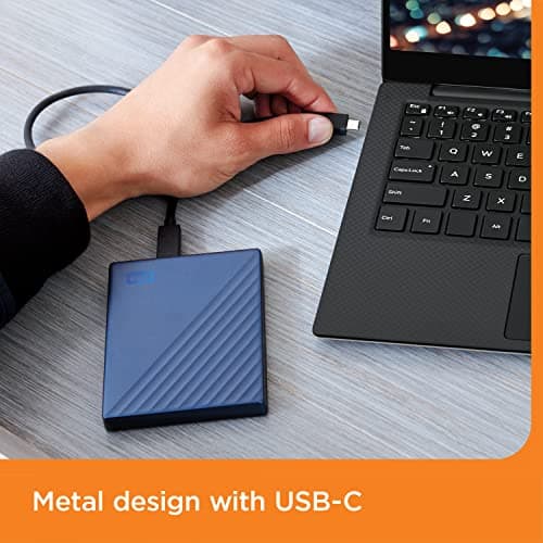 Western Digital My Passport Ultra 6TB Blue- Portable Hard Drive Worldwide 2