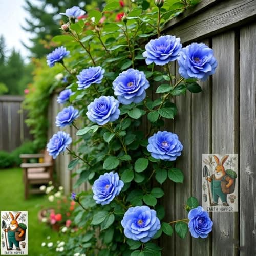 Earth Hopper Climbing Rose Hybrid Seeds Pack - Large Flowers- 70 Easy-to-Grow Seeds for Vibrant Blooms, Suitable for All Indian Climates (ALL IN ONE MIX) 4