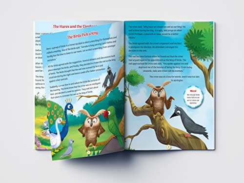 101 Tales The Great Panchatantra Collection - Collection of Witty Moral Stories For Kids For Personality Development (Hardback) 3