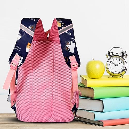 Tinytot 24 Litre, Stylish & Trendy Water Resistant Hi Storage School Collage Travel Backpack Bag for Girls, 16 Inch 4