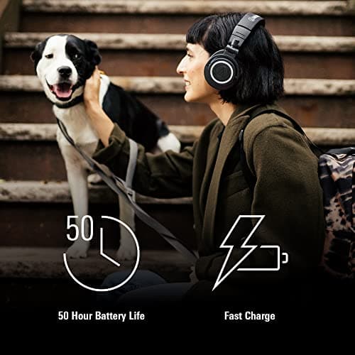 Audio-Technica Ath-M50Xbt2 Bluetooth Wireless Over Ear Studio Headphones (Black) (Limited) 4