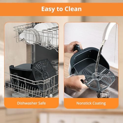 iBELL AEROFRY420DM Air Fryer 4.2 Litre - 1500W with Multiple Cooking Options, Dishwasher Safe, Non-stick Coating & Adjustable Temperature Control (Black) 6