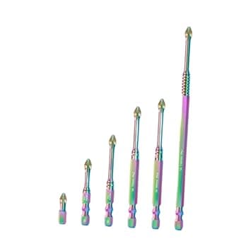 6X Screwdriver Bits Anti Slip Head for Repairs Fixing Automotive Maintenance|Home & Garden|Tools|Power Tools|Drill Bits