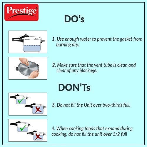 Prestige Popular Plus Induction Base Aluminium Outer Lid Pressure Cooker, 3 Litres, Silver, 3 Liter 2