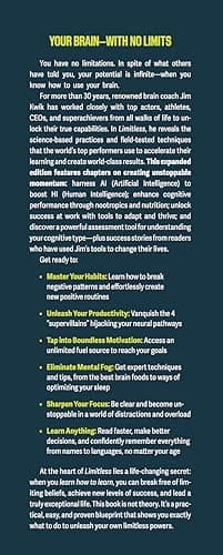 Limitless: Upgrade Your Brain, Learn Anything Faster, and Unlock Your Exceptional Life 4