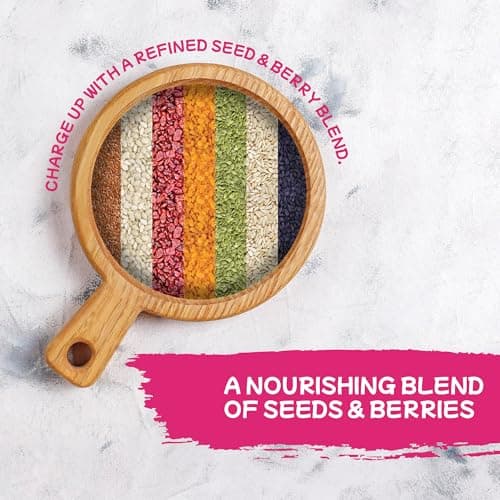 PUREHEART Nutrimix – Sierra Trail | Premium Seed & Berry Mix with Sunflower, Pumpkin, Cranberry, Raisins & Flax | High Fiber Superfood Snack for Energy & Digestion – 800g 5