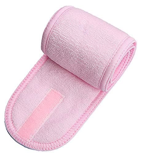 SIOPAWORLD Women Facial Sponges Wipes with Face Mask Brush and Facial Hair band Combo Cosmetic Puff Face Care For Cleansing Face Reusable Multipurpose Tools for Salon & Home (Brush, Belt and 2 Sponge) 4